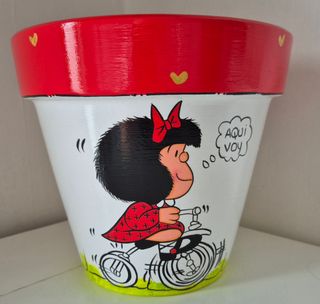 Maceta Mafalda: Decorativa y única
