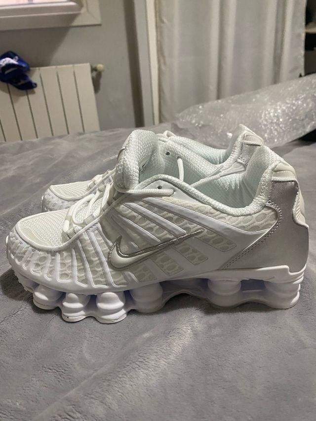 Zapatillas Nike Shox blancas Nuevas