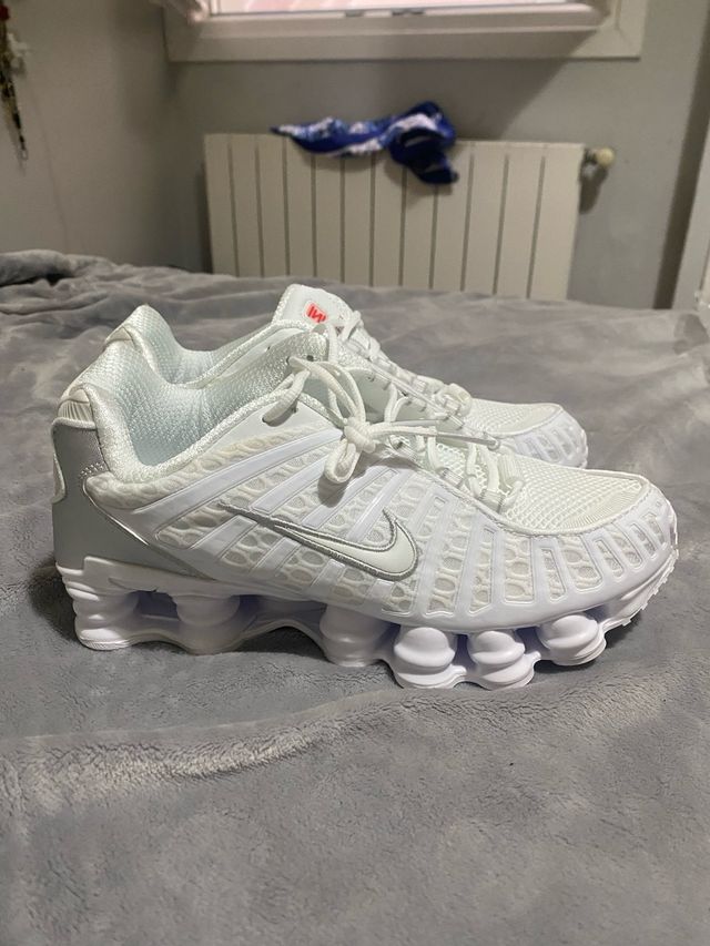 Zapatillas Nike Shox blancas Nuevas