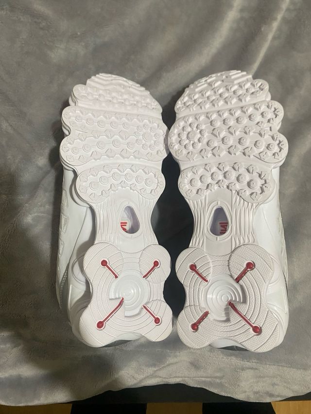 Zapatillas Nike Shox blancas Nuevas