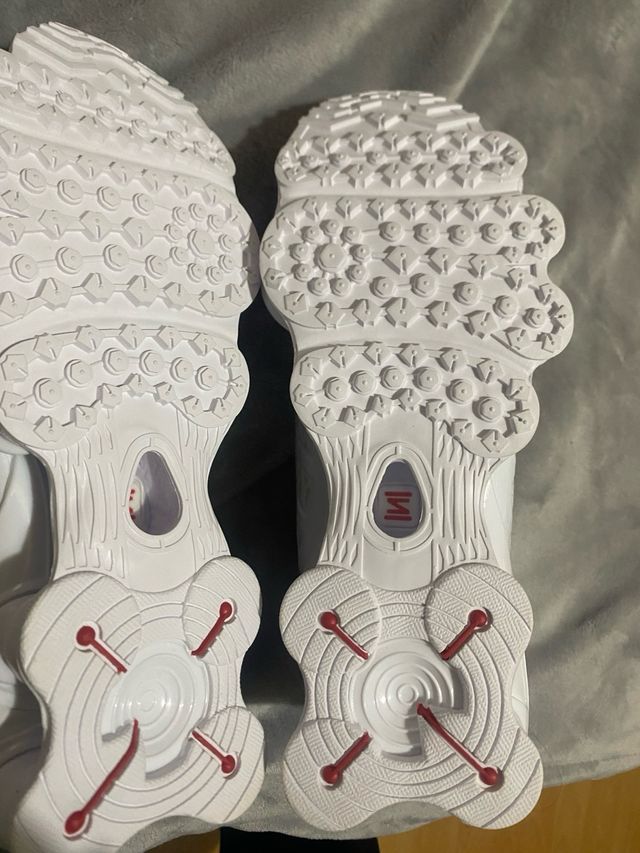 Zapatillas Nike Shox blancas Nuevas