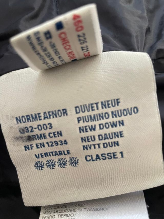 Giubbino Moncler bimbo