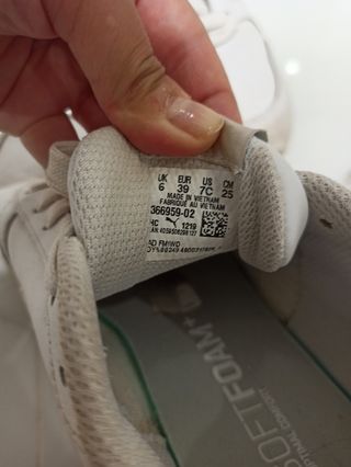 Puma bianche 39 donna