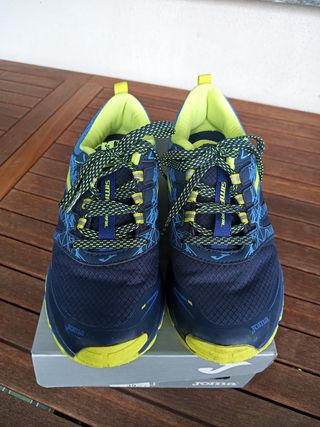 Scarpe Trail Joma Blu Giallo