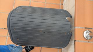 Caseta perro exterior gris para raza pequeña o med