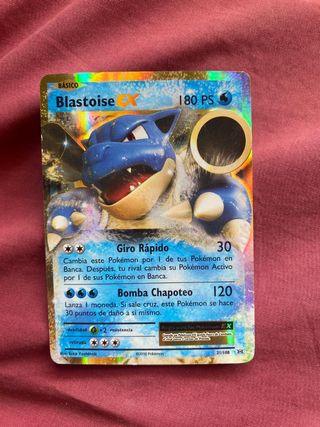 Blastoise EX - Carta Pokémon 21/108