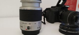Canon EOS 700 + dos objetivos. (9679 Disparos)