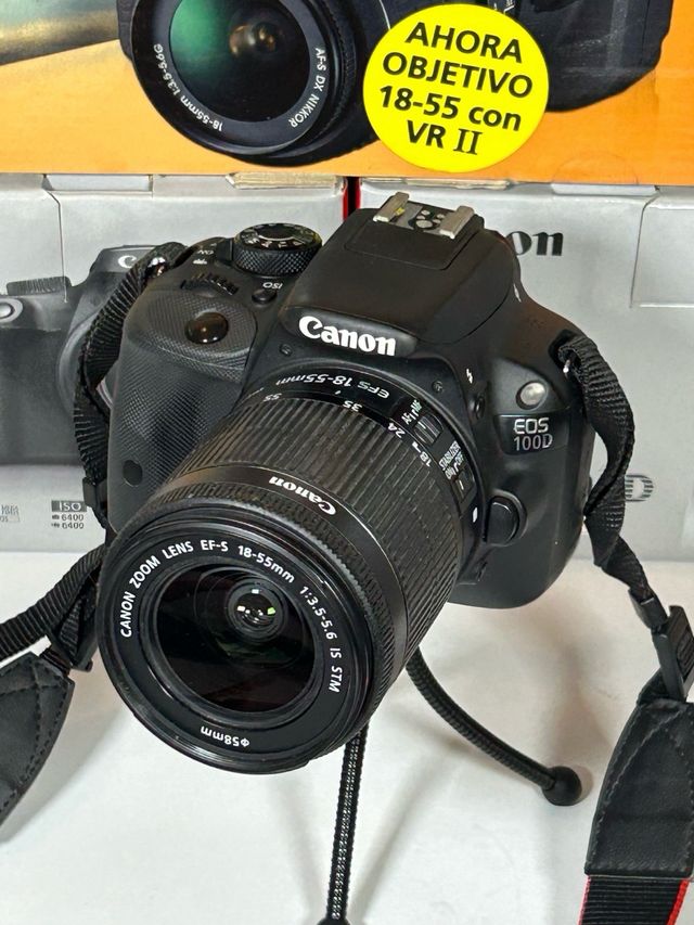 !! OFERTA!! Canon EOS 100D TOUC+ Canon 18/55