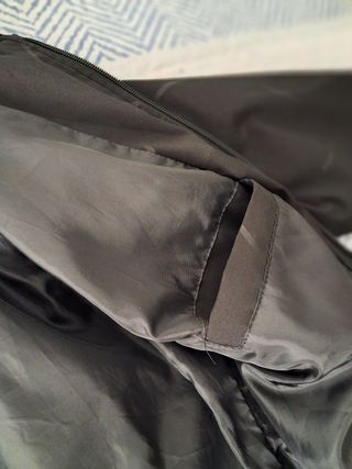 Chaqueta bomber negra