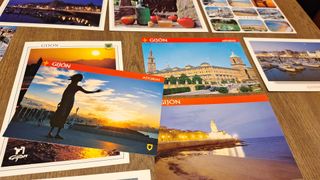 20 Postales Gijón Asturias Vintage 