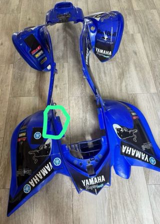 Plasticos Yamaha Raptor 700 Red Bull