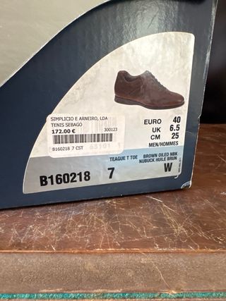 Sapatos Sebago Marrons