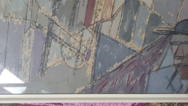 Óleo sobre cartón de Ana García Pam