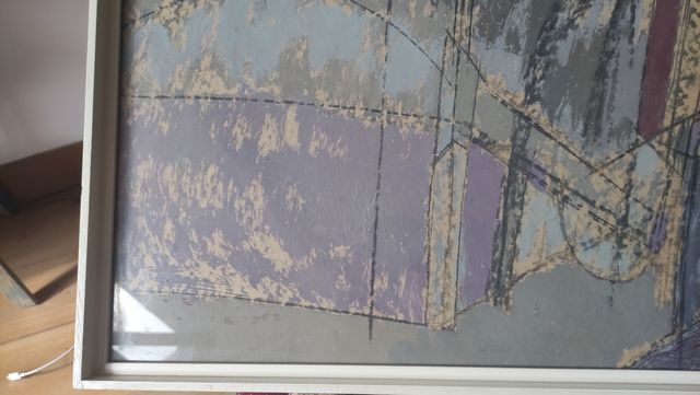 Óleo sobre cartón de Ana García Pam