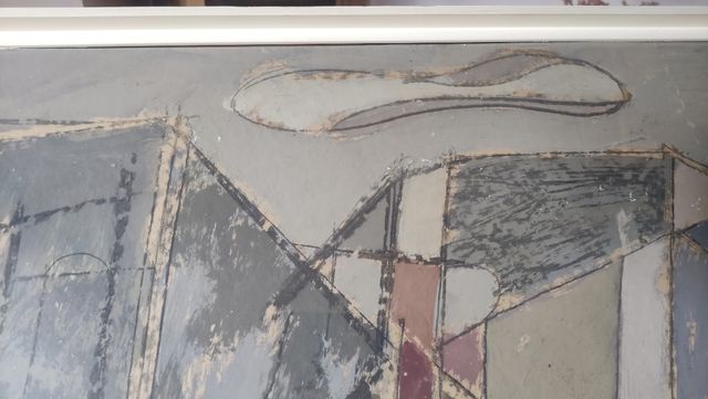 Óleo sobre cartón de Ana García Pam