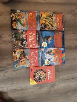 Geronimo Stilton Reino Fantasía (1-6) y Tiempo