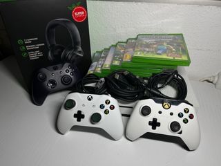 Xbox One S + 3 controller + 6 giochi + cuffie 
