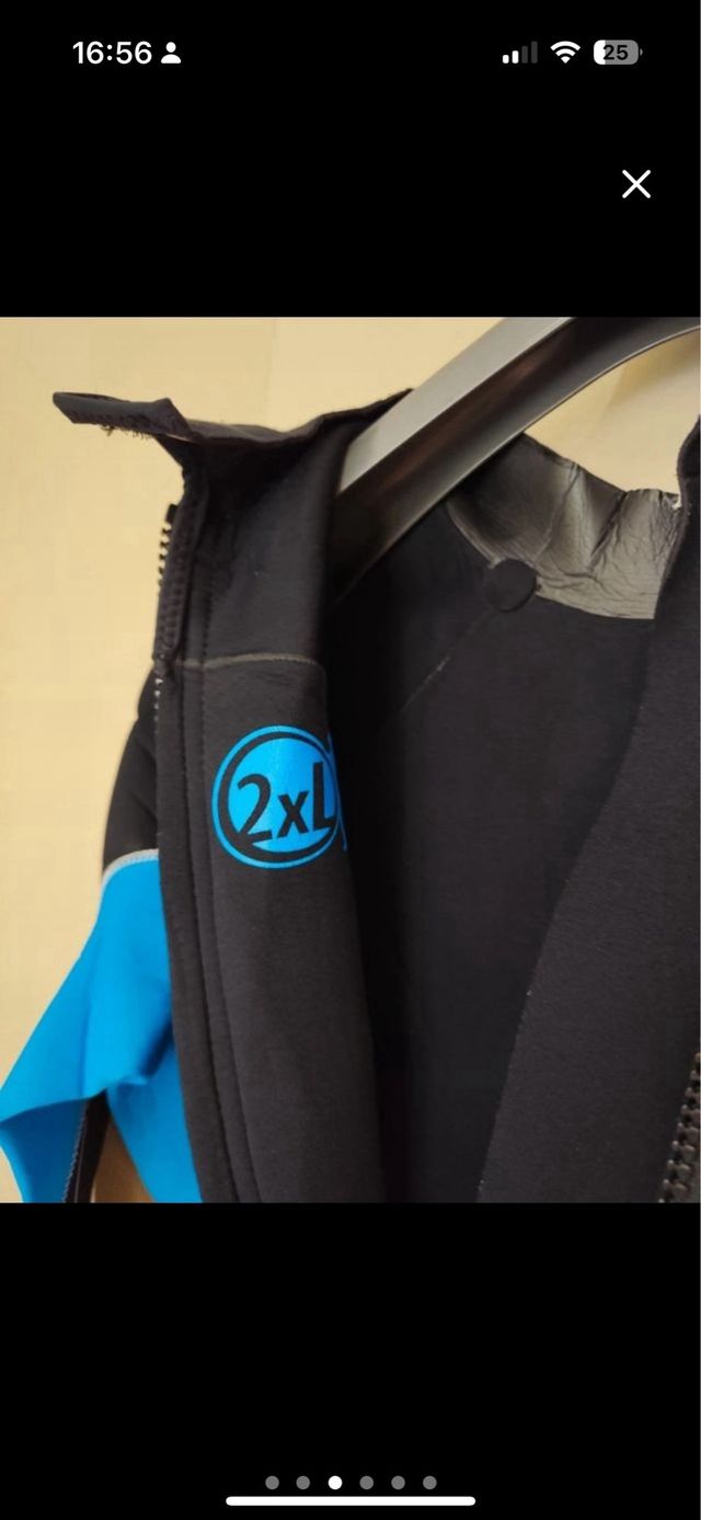 Traje neopreno Tribord azul-negro