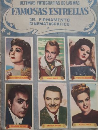Álbum fotos estrellas cine clásico.