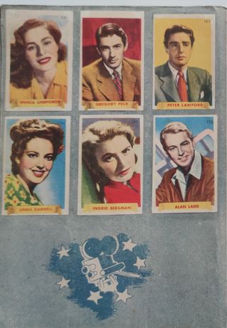 Álbum fotos estrellas cine clásico.
