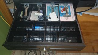 Cajón de efectivo + Impresora de Tickets