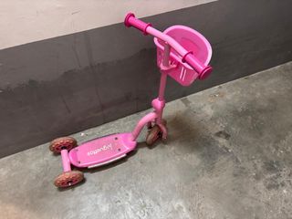 Patinete Infantil 3 Ruedas Rosa