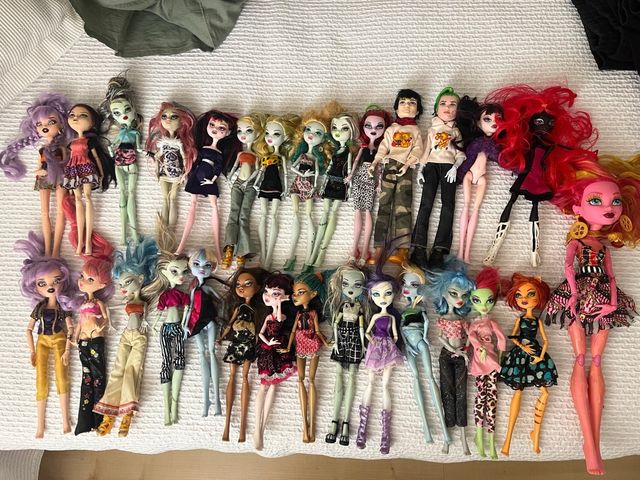 Segunda Mano Monster High Wallapop OFERTA LOTE MUÑECAS MONSTER