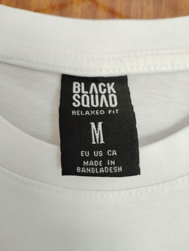 Camiseta blanca manga corta calavera unisex