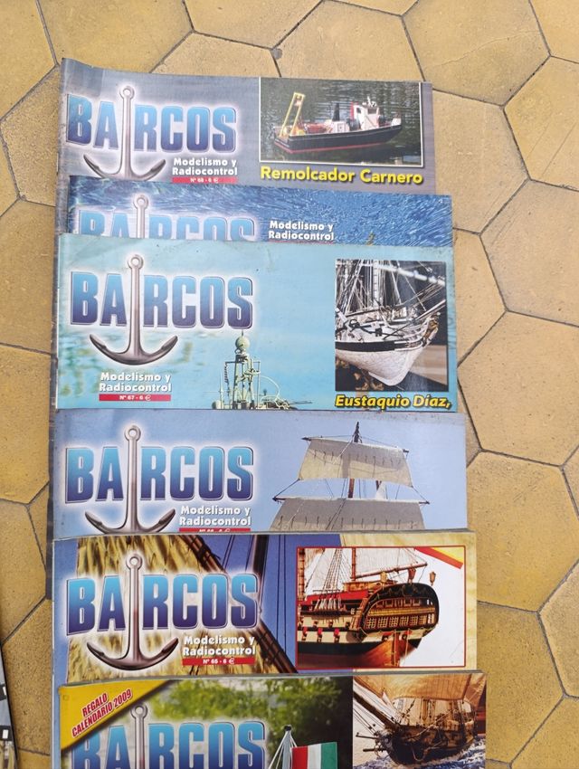 Revistas Barcos, modelismo y radiocontrol