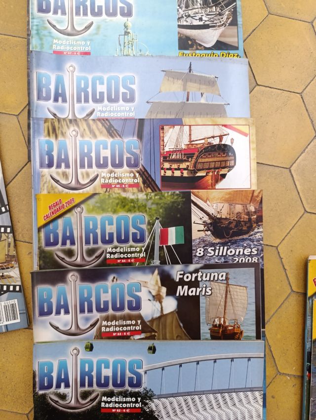 Revistas Barcos, modelismo y radiocontrol