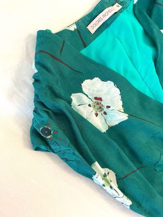 VESTIDO DOLORES PROMESAS VERDE MUJER