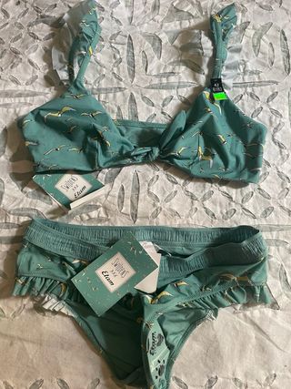 Bikini Etam Verde turquesa nuevo