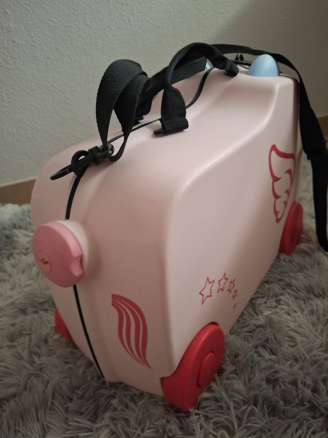 Maleta infantil rosa 18L