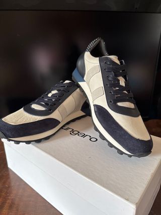 Tênis Ungaro 40 - Azul e Branco