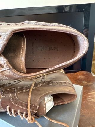 Sapatos Brogue Marrons
