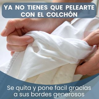 Sabana Bajera Impermeable Minicuna 50x83 1u Blanco