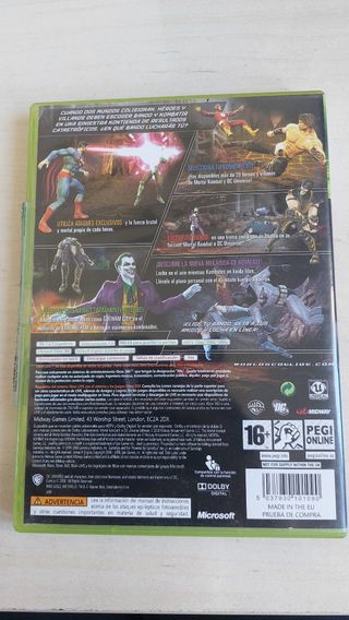 Mortal Kombat vs DC Universe Xbox 360 PAL
