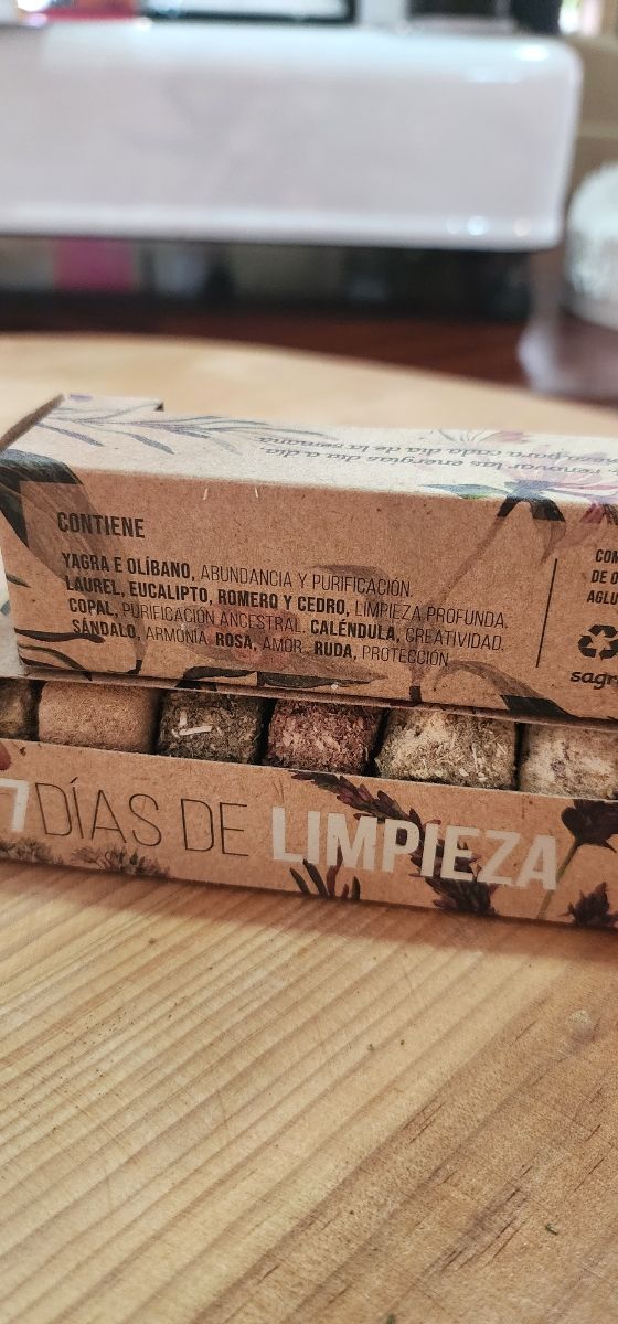 Incenso Limpeza 7 Dias - Sagrada Madre