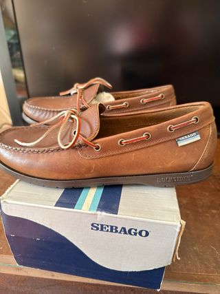 Sebago - Sapatos de Barco Marrons Nº41