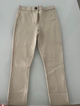Pantalón Zara beige Talla L