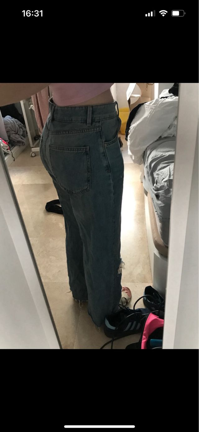 Jeans rotos azules