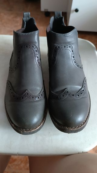 Botines grises mujer nº39. Negociable