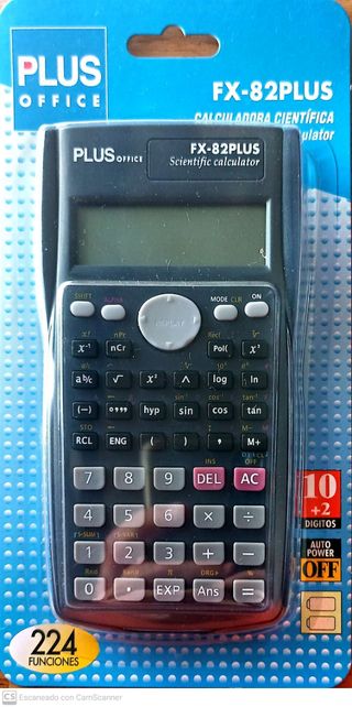 Calculadora científica PLUS FX-82PLUS
