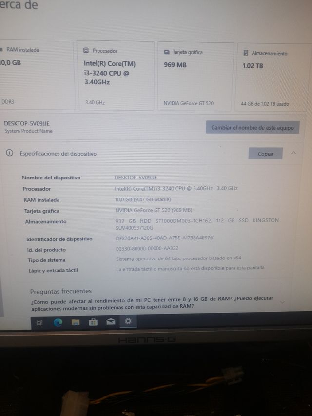 PC Gamer 3GO Windows 10 Pro