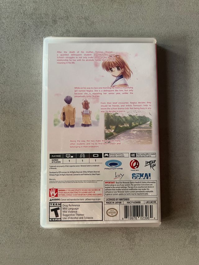 Clannad - Switch PRECINTADO LRG