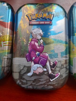 5 Latas Pokémon TCG: Mini latas crown zenit