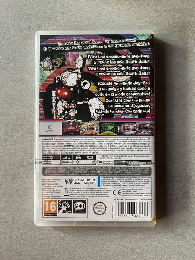 Travis Strikes Again No More Heroes (PRECINTADO)