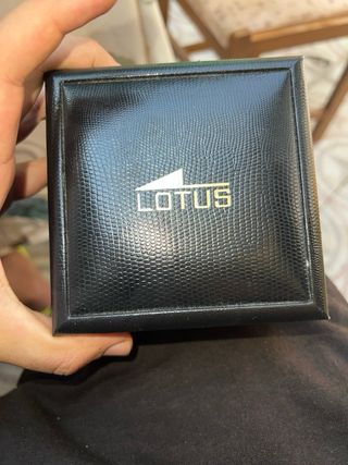 Reloj Lotus Cronógrafo Azul-Dorado