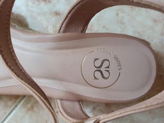 Sandalias Sfera shoes esparto altas rosa palo