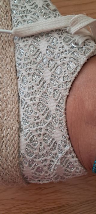 Scarpe sportive argentate